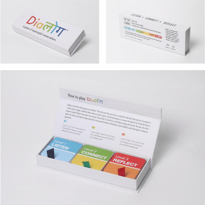 Dialog Conversation Card Game